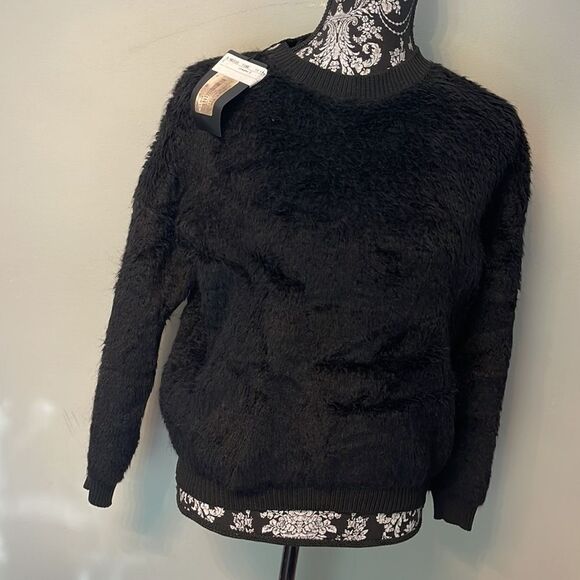 Weekend Max Mara Tigre Mohair-Blend Pullover-BlackMedium - Picture 2 of 5